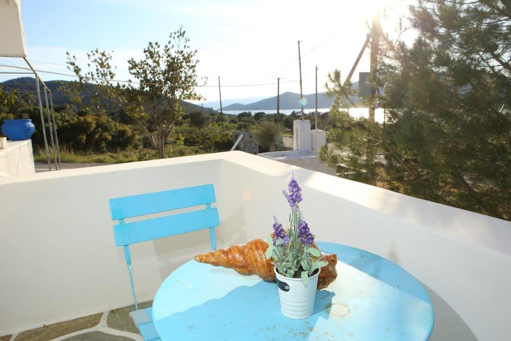 White Villa In Olive Trees And Seaview To Panagia Almiropótamos Exterior foto